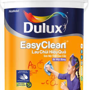 Dulux Easyclean Lau Chùi Hiệu Quả Bề Mặt Bóng