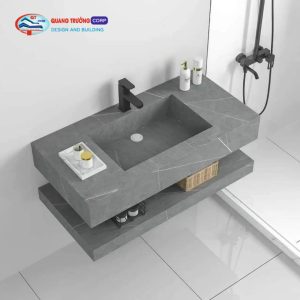 Bàn Đá Lavabo Nhập Khẩu QT-B03