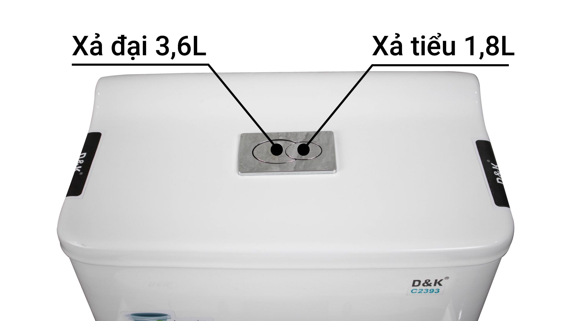 Chế độ xả bồn cầu D&K