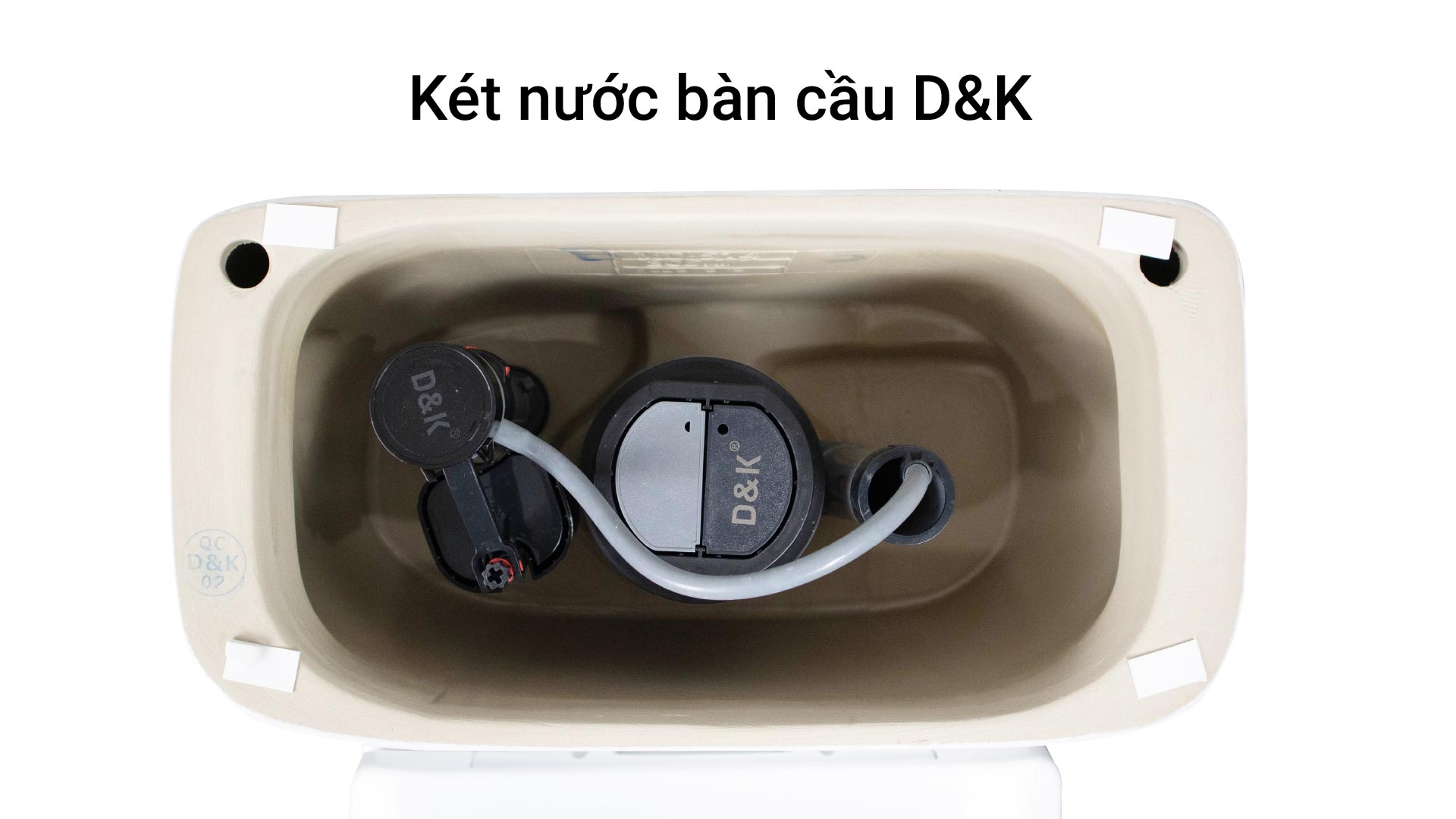 Két nước bồn cầu D&K